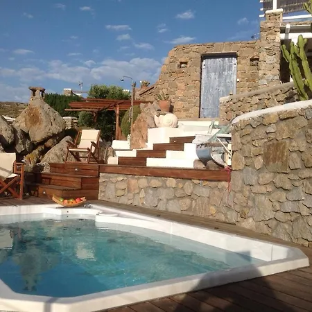 Villa Princess 5 4Bed With Small Tub Panormos Beach Exterior photo